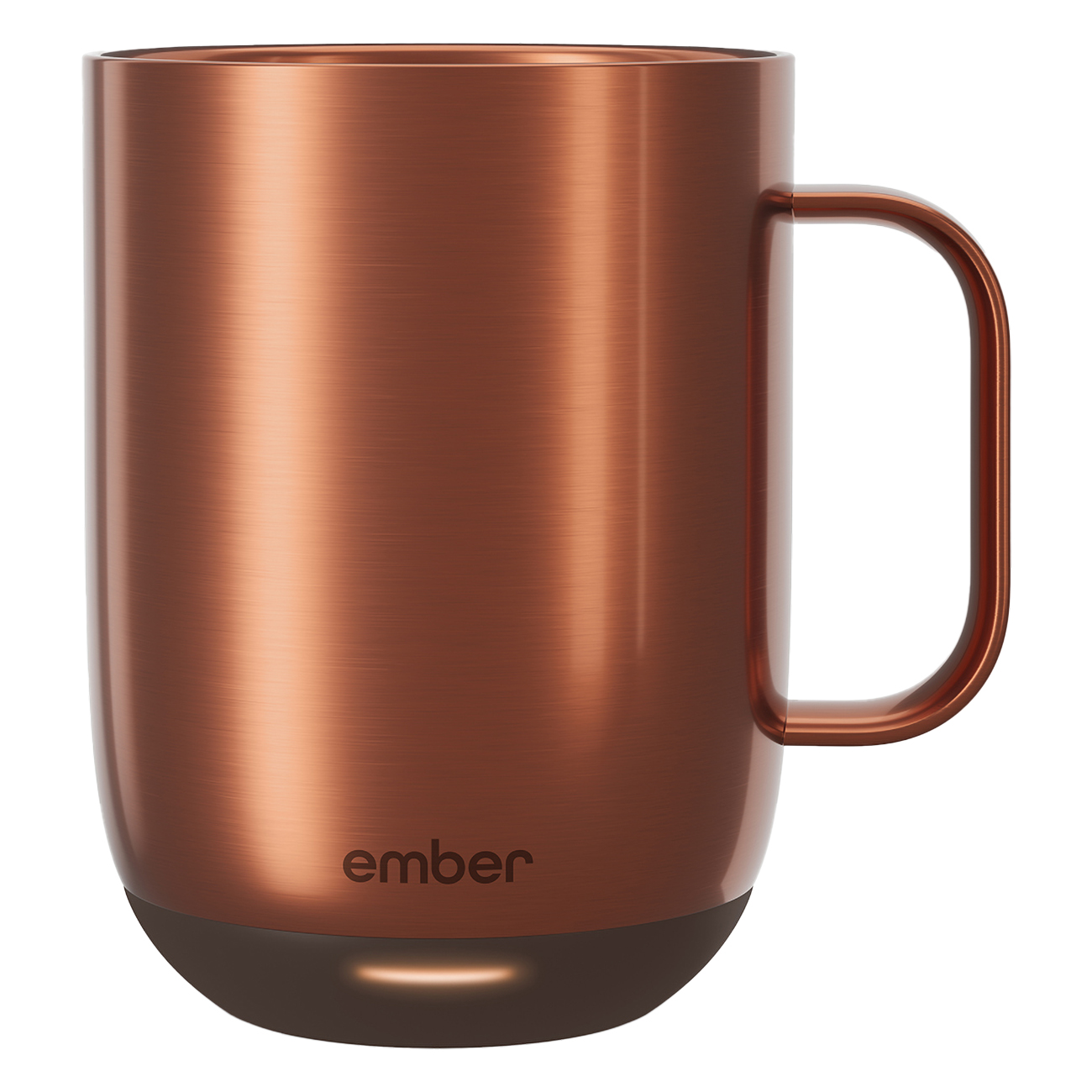 Ember Mug 2 Kupfer | Tassenw?rmer | Beheizte Tasse | 414 ml Volumen | h?lt W?rme f?r bis zu 80 Min | eingebaute Batterie | Temperatur: 50?C – 62,5?C