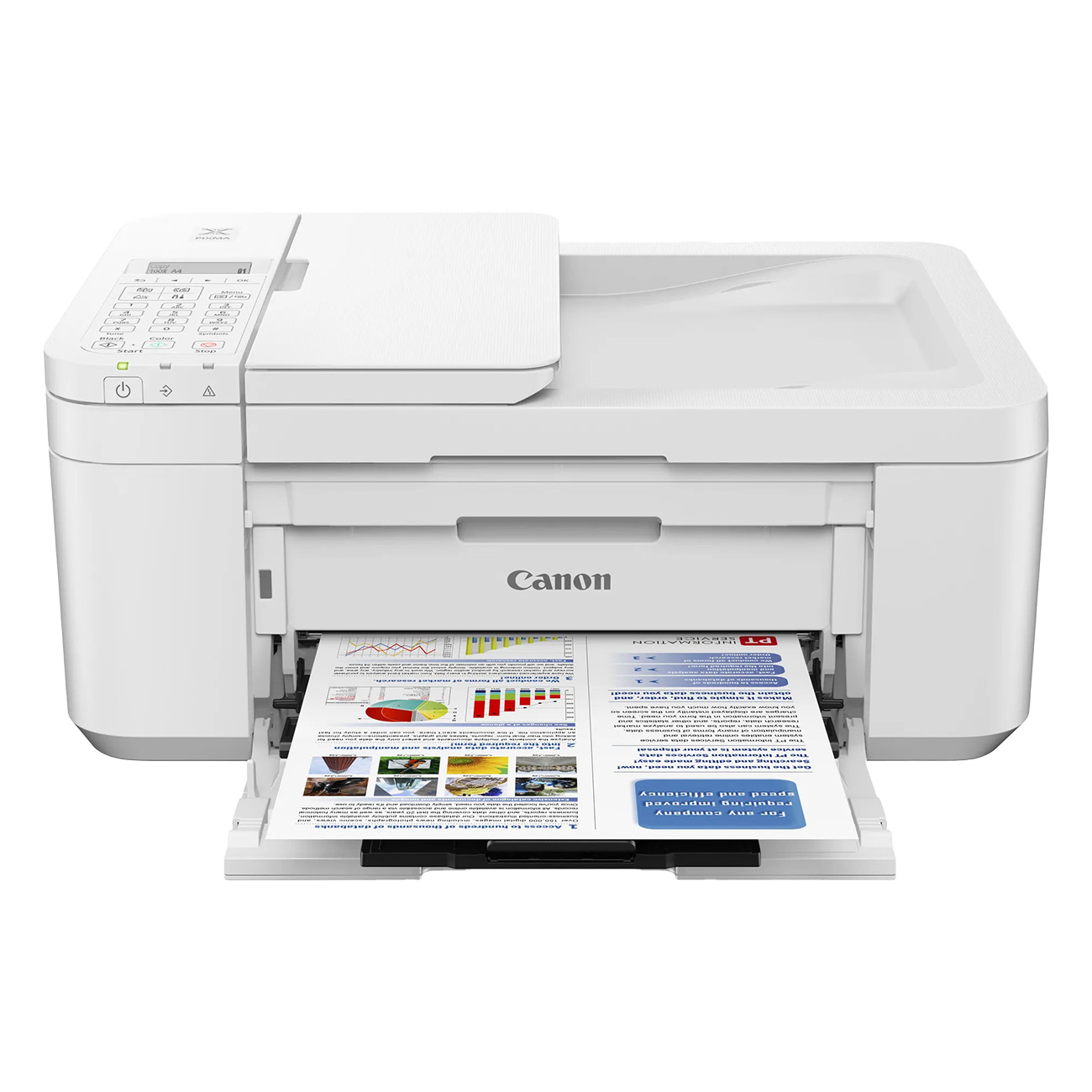 Canon Pixma TR4551 | Multifunktionsdrucker | LCD-Display | 4 Farben | 600 x 1200 dpi optische Auflösung | USB 2.0, Wi-Fi(n) | CIS | 8 Watt | 33.6 Kbps