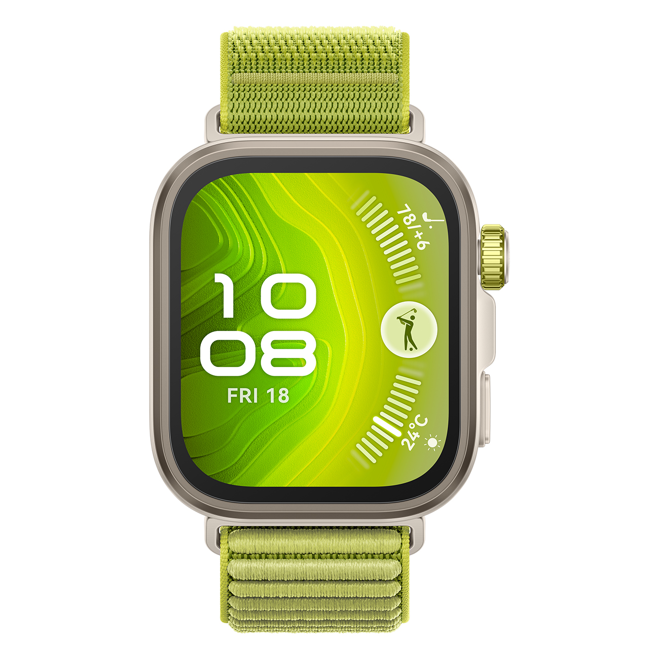 HUAWEI Watch FIT 4 Pro grün | Smartwatch | Optimierte Outdoor-Sportarten | EKG | NFC-Zahlung | 10 Tage Akkulaufzeit | Kompatibel mit IOS und Android