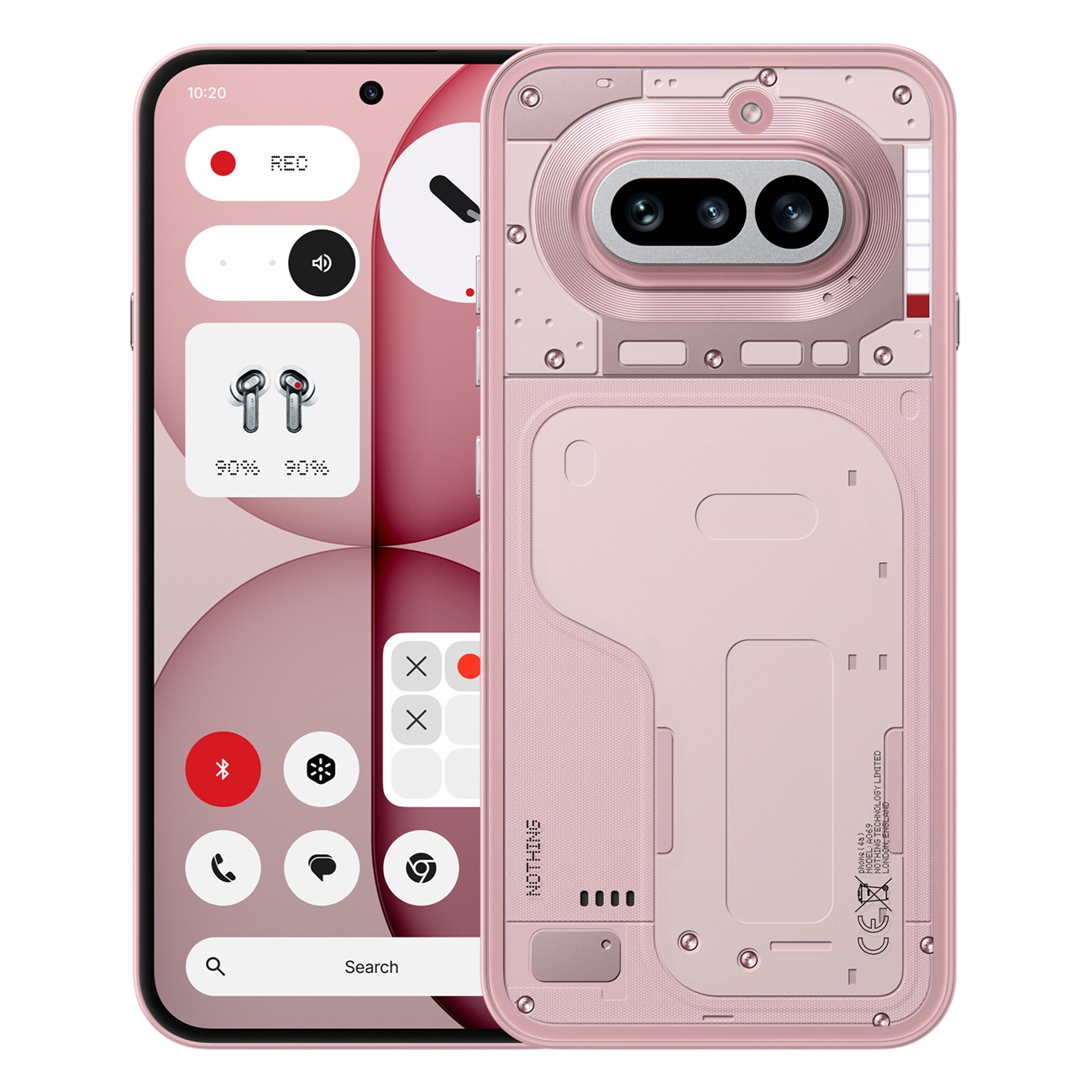 Nothing Schwarz Phone (4A) 256Gb+12Gb Smartphone Pink 6.78" Amoled 50Mp Kamera - Image 2