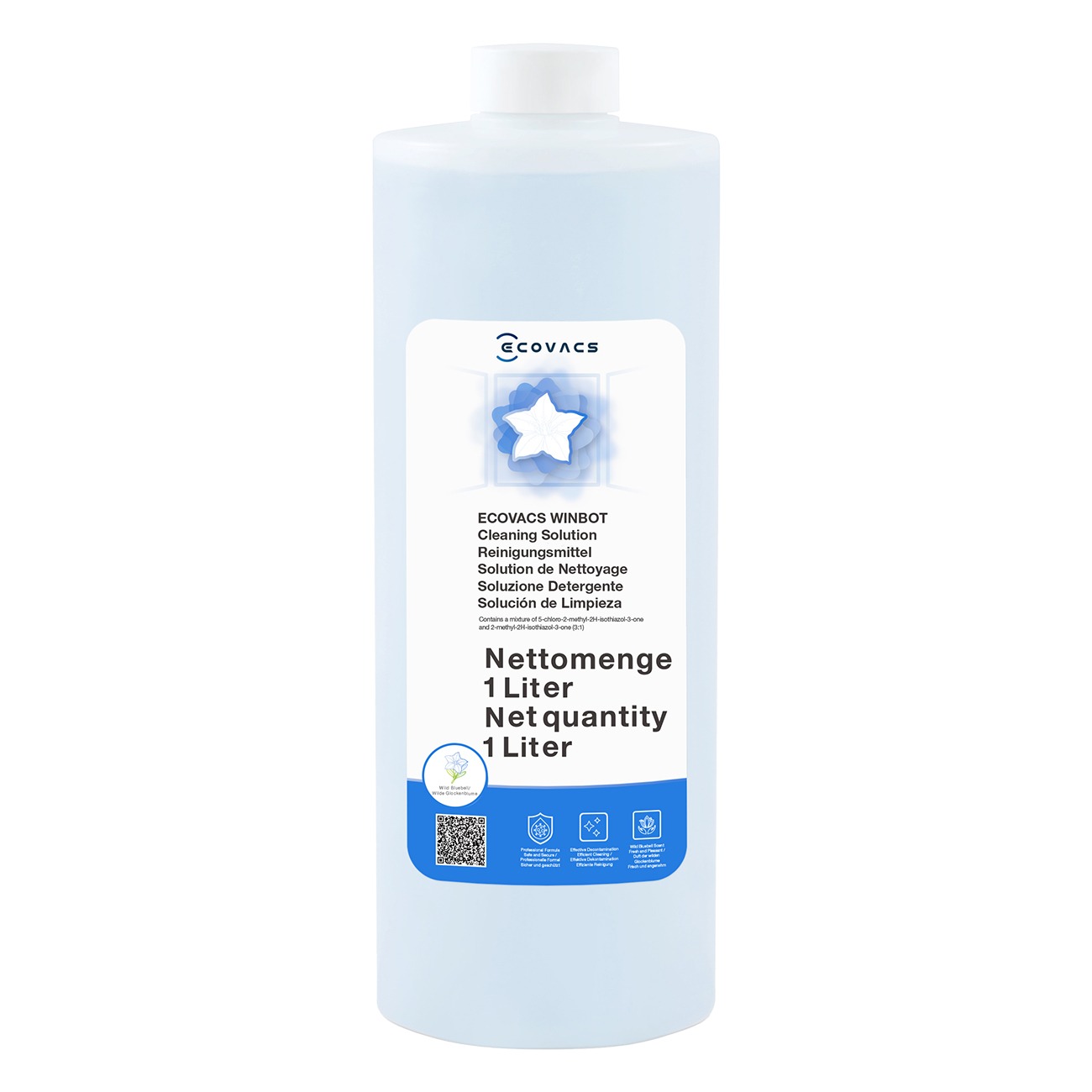 Ecovacs Cleaning Solution for Winbot - 1L - Image 6