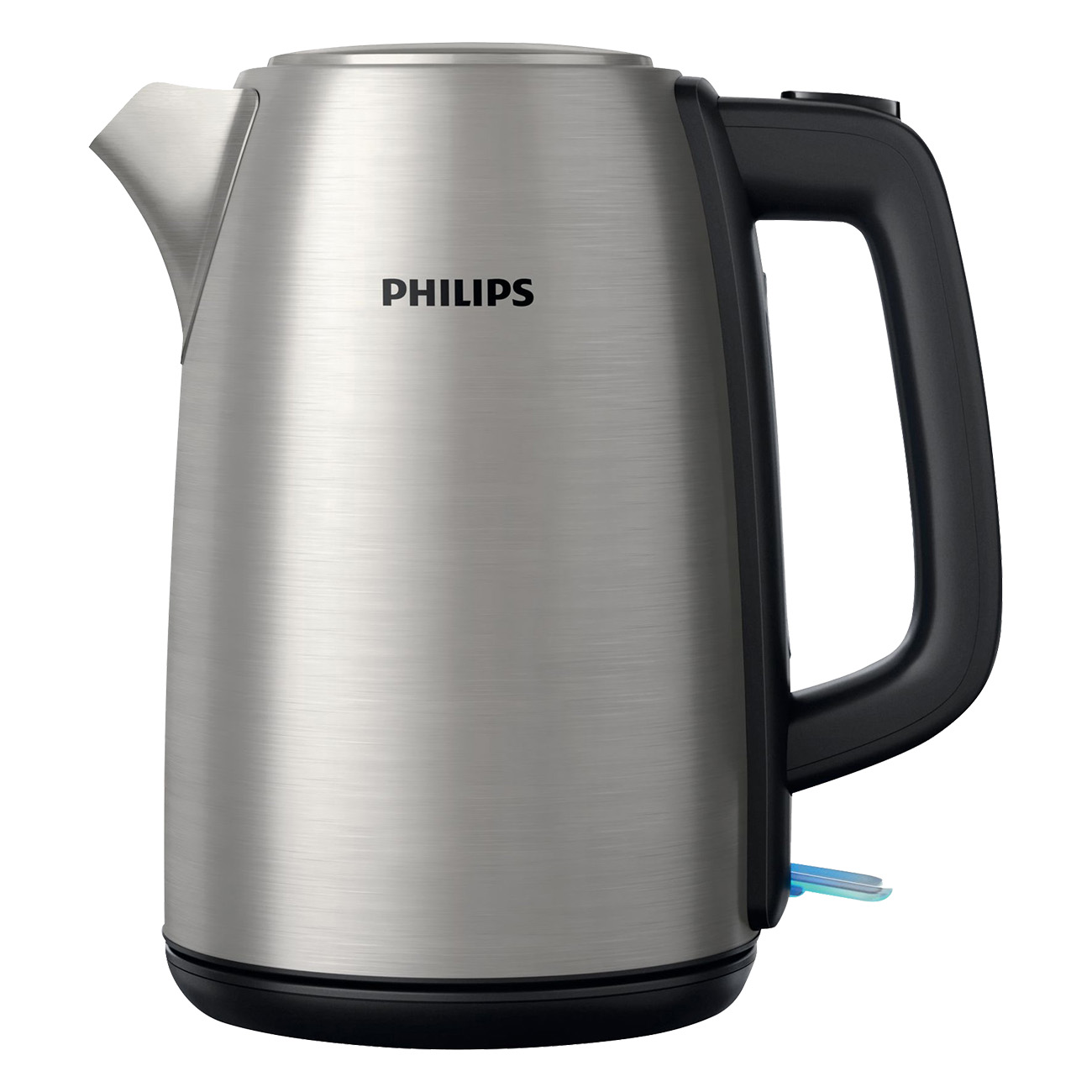 Philips Daily Collection HD9351/90 Edelstahl | Wasserkocher | 2200 Watt | 1.7 Liter Fassungsvermögen | Abschaltautomatik | Deckelöffnung per Knopfdruck