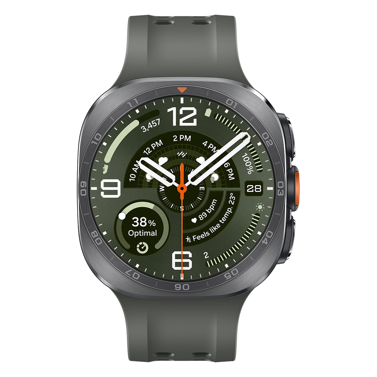 Samsung - Galaxy Watch Ultra2 - Smartwatch - Titanium Silver - Image 12