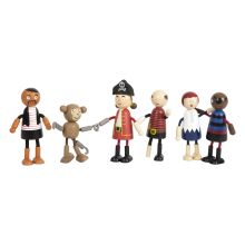 Biegepuppen Piraten Figuren