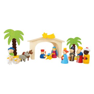 Design Spielset Holzkrippe 3945