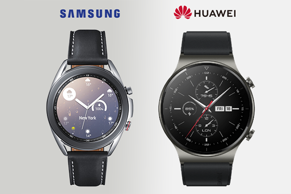 Samsung Galaxy Watch 3 vs Huawei Watch GT2 Pro