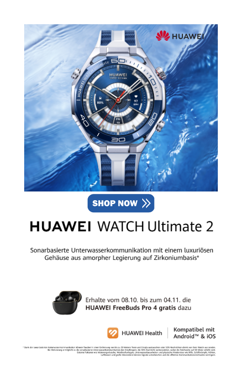 Huawei Watch Ultimate 2 Bundle Aktion
